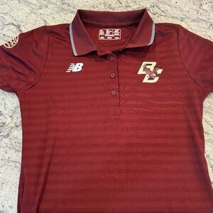 NEW Women's Boston College Baseball/Softball Polo - Size Medium